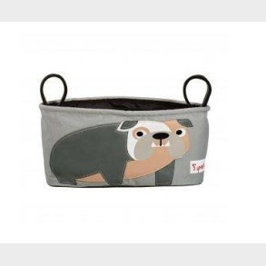 3 Sprouts Kurv til klap-/barnevogn, Bulldog