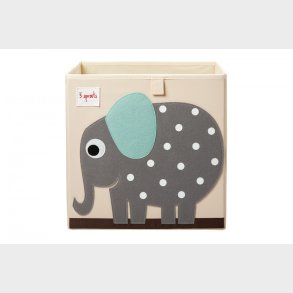 3 Sprouts Opbevaringskasse, Elefant