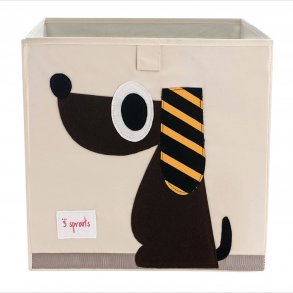 3 Sprouts Opbevaringskasse, Hund