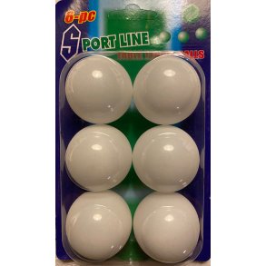 6 pk bordtennis bolde