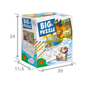 Alexander Big Puzzle 3 African animals and ALEX Guard