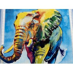 Diamond Art - Elefant 40 x 50 cm