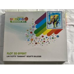 Diamond Art - Elefant 40 x 50 cm