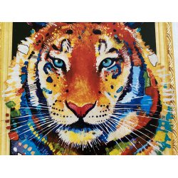 Diamond Art - Tiger 40 x 50 cm