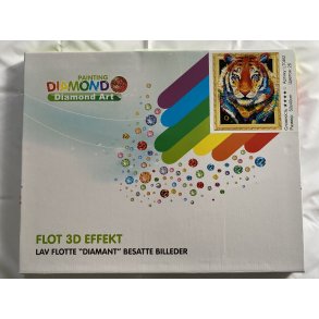 Diamond Art - Tiger 40 x 50 cm