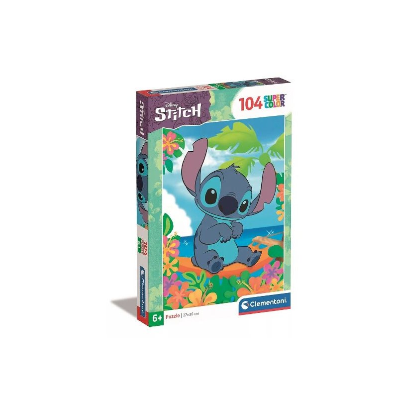 Disney Lilo and Stitch Tropical puslespil 104 brikker - Clementoni