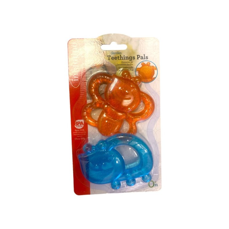 Infantino Babylegetj - Bideringe med 2 stk med dyremotiv