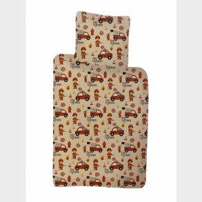 Junior sengetj 100x140 cm - Brandmand - 100% bomuld