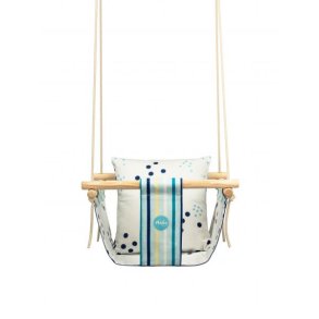 Mada in Lisbon blue Stripes Babygynge