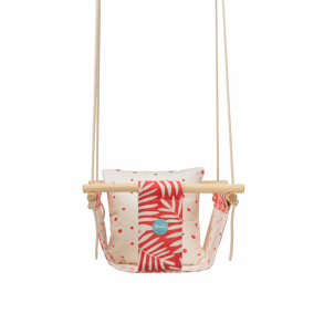 Mada in Lisbon pink Stripes Babygynge