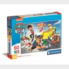 Paw Patrol Make a move puslespil 60 brikker - Clementoni