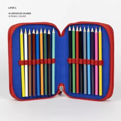 Paw Patrol Pups at Play - Penalhus med fyld i 3 lag