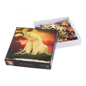 Puslespil, Isbjrn - 100 brikker
