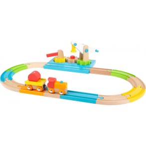 small foot Togbane med Kran, Junior