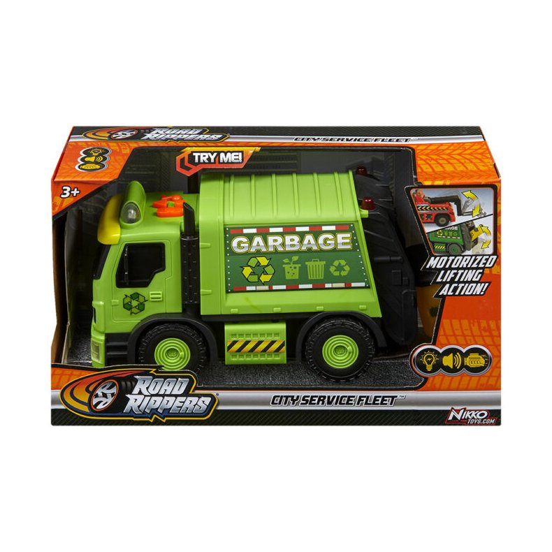 Road Rippers City Service Fleet - Skralde lastbil