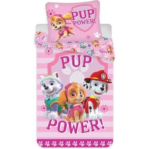  Paw Patrol sengetj - pup power - 140x200 cm 