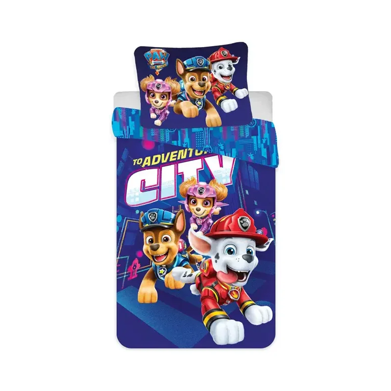 Paw Patrol sengetøj -To adventure city - 140x200 cm 