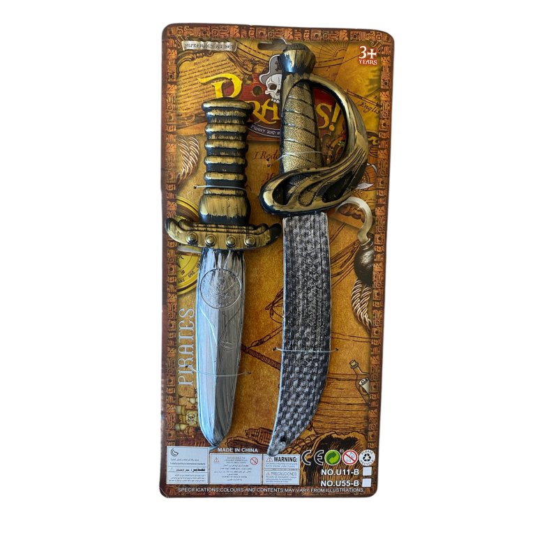 2 Pirat knive