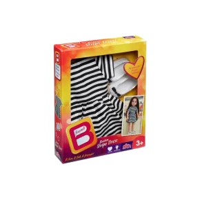 Bfriends dukketj - Breton Stripe Dress